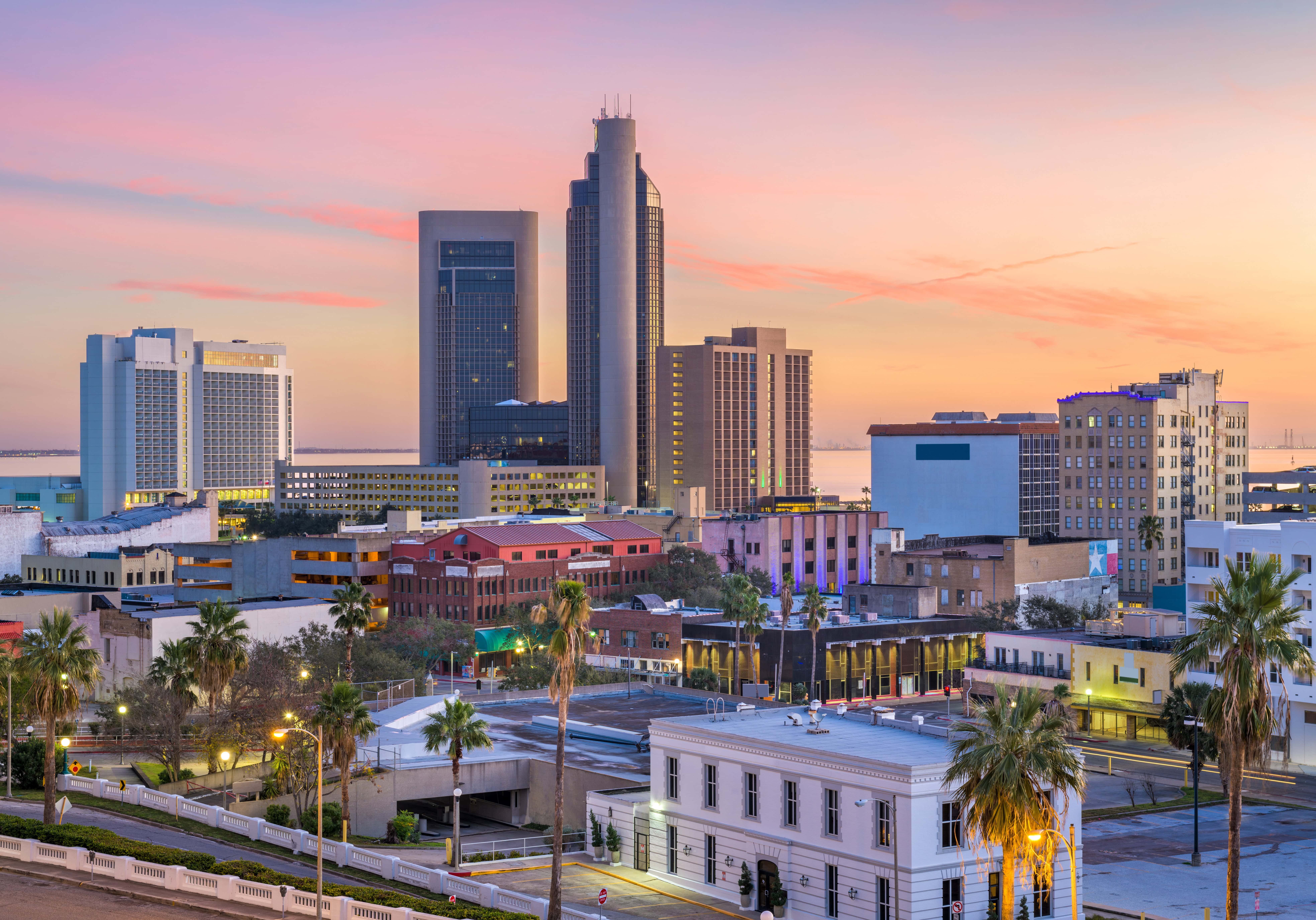 Corpus Christi, Texas, USA Skyline Corpus Christi, Texas, USA Skyline at dusk.
