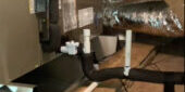 Check out the tight ductwork / properly suspended / with neat plumbing and clean lines of mastic.